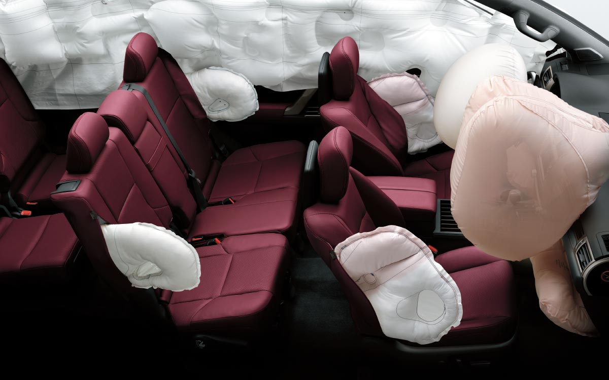 lexus 1 safety airbags