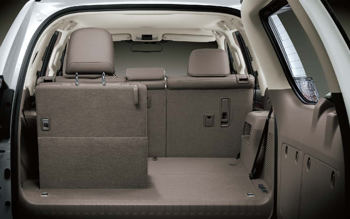 lexus 3 feature gx460 customizable space