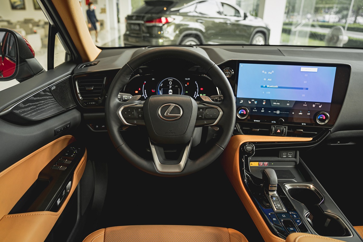 Nội thất xe Lexus NX 350h 2024